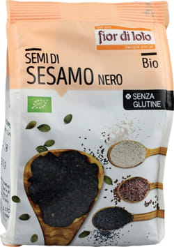 FIOR DI LOTO SEMI DI SESAMO NERO SENZA GLUTINE BIO 250 G