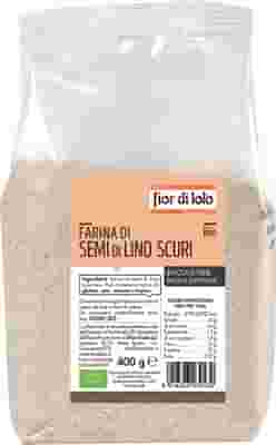 SEMI DI LINO SCURI ITALIA SENZA GLUTINE BIO 400 G