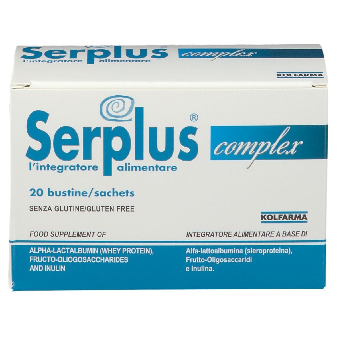 SERPLUS COMPLEX 20 BUSTINE DA 3 G CON STEVIA