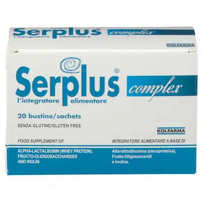 SERPLUS COMPLEX 20 BUSTINE DA 3 G CON STEVIA SERPLUS COMPLEX 20 BUSTINE DA 3 G CON STEVIA