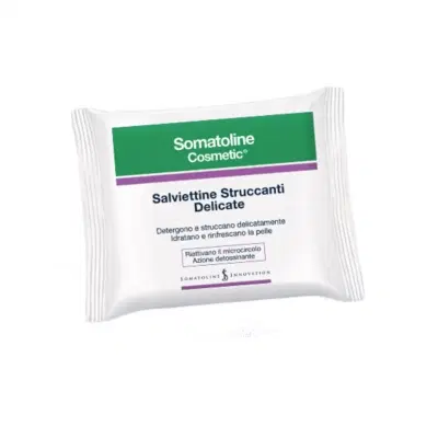 SOMATOLINE COSMETIC SALVIETTINE STRUCCANTI 20 PEZZI SOMATOLINE COSMETIC SALVIETTINE STRUCCANTI 20 PEZZI