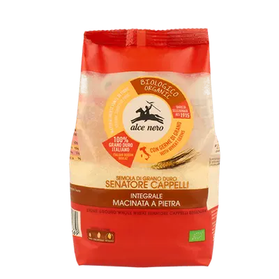 FARINA INTEGRALE SENATORE CAPPELLI BIO MACINATA A PIETRA 500 G FARINA INTEGRALE SENATORE CAPPELLI BIO MACINATA A PIETRA 500 G