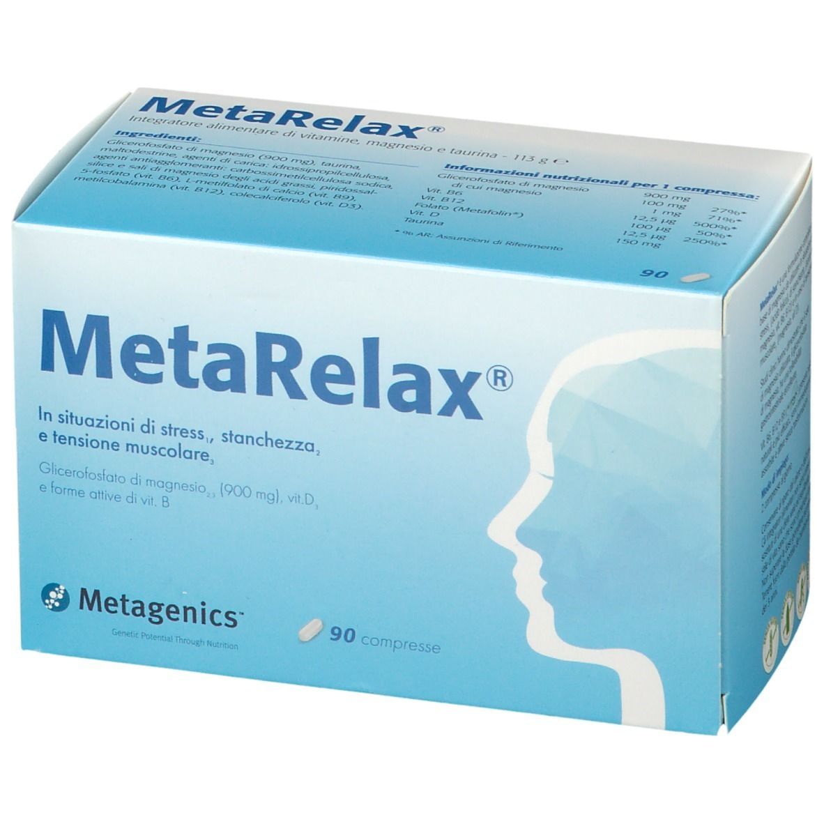 METARELAX NEW 90 COMPRESSE