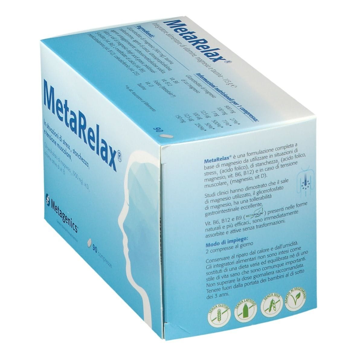 METARELAX NEW 90 COMPRESSE