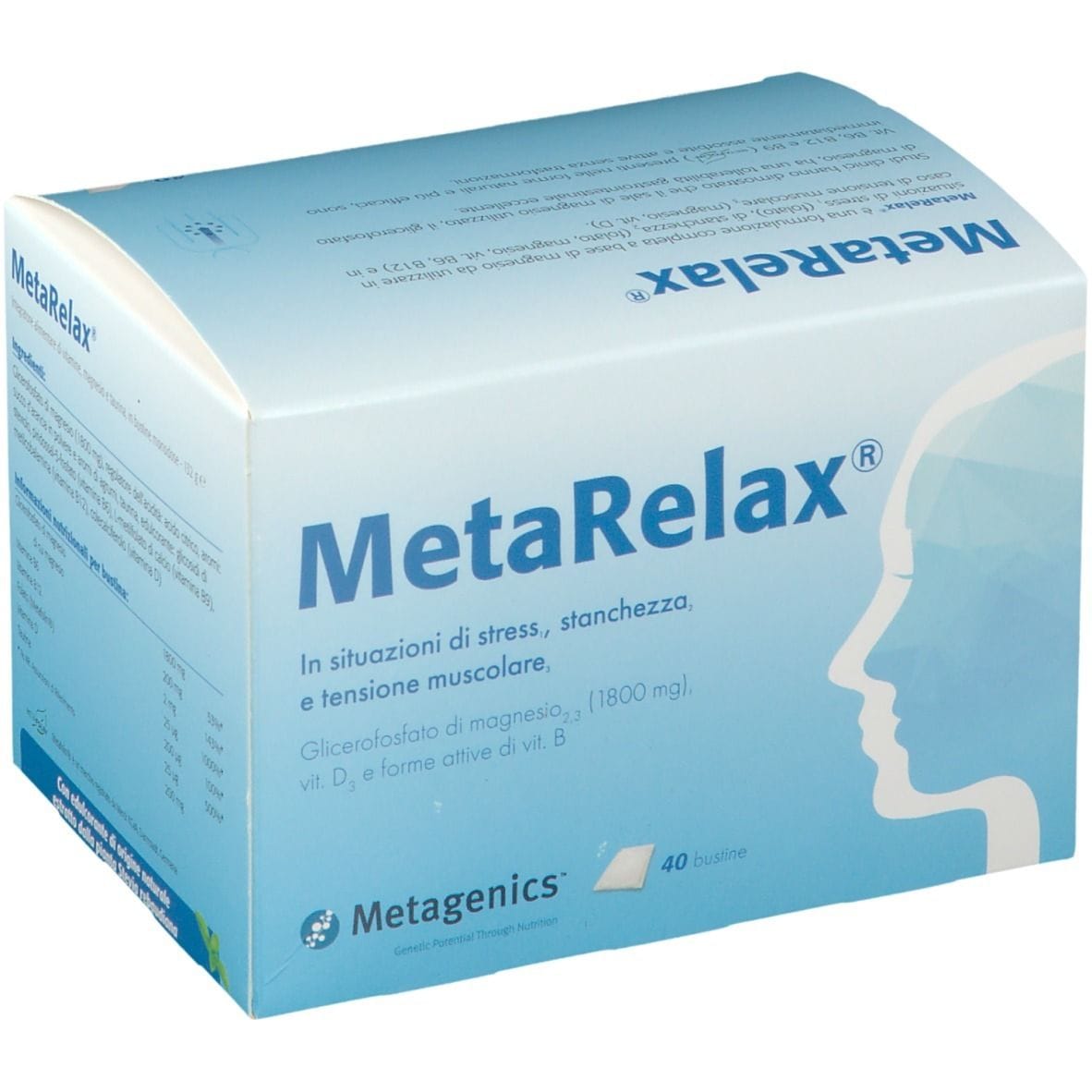 METARELAX 40 BUSTINE NEW