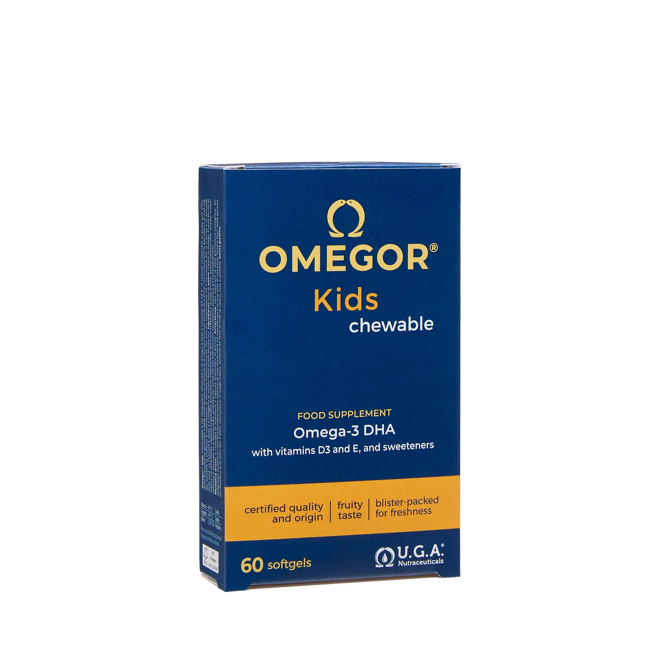 OMEGOR KIDS 60 CAPSULE MASTICABILI