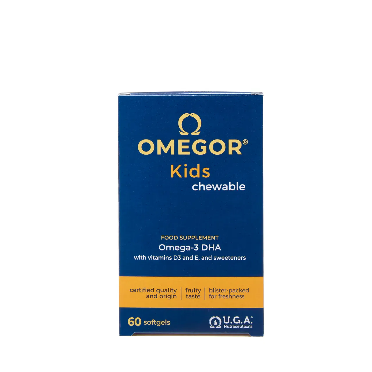 OMEGOR KIDS 60 CAPSULE MASTICABILI