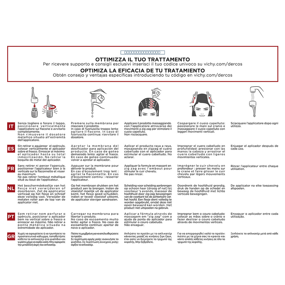 DERCOS AMINEXIL FIALE 42 DONNA 6 ML