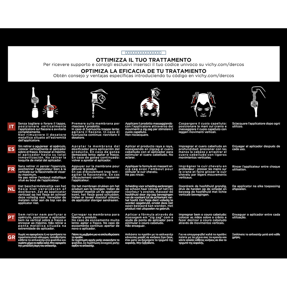 DERCOS AMINEXIL FIALE 42 UOMO 6 ML