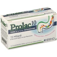 PROLAC10 FERMENTI LATTICI 15 MILIARDI 10 FLACONCINI 8 ML