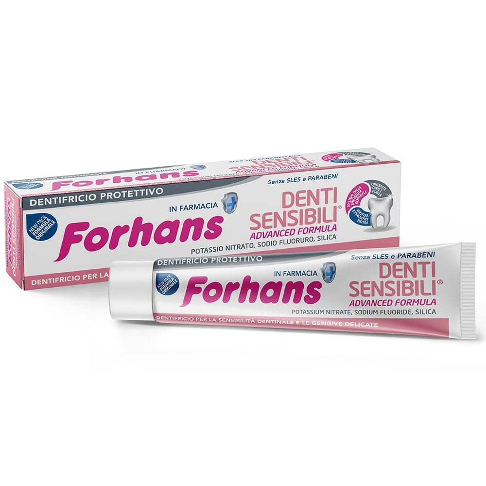 FORHANS DENTI SENSIBILI DENTIFRICIO DESENSIBILIZZANTE 75 ML