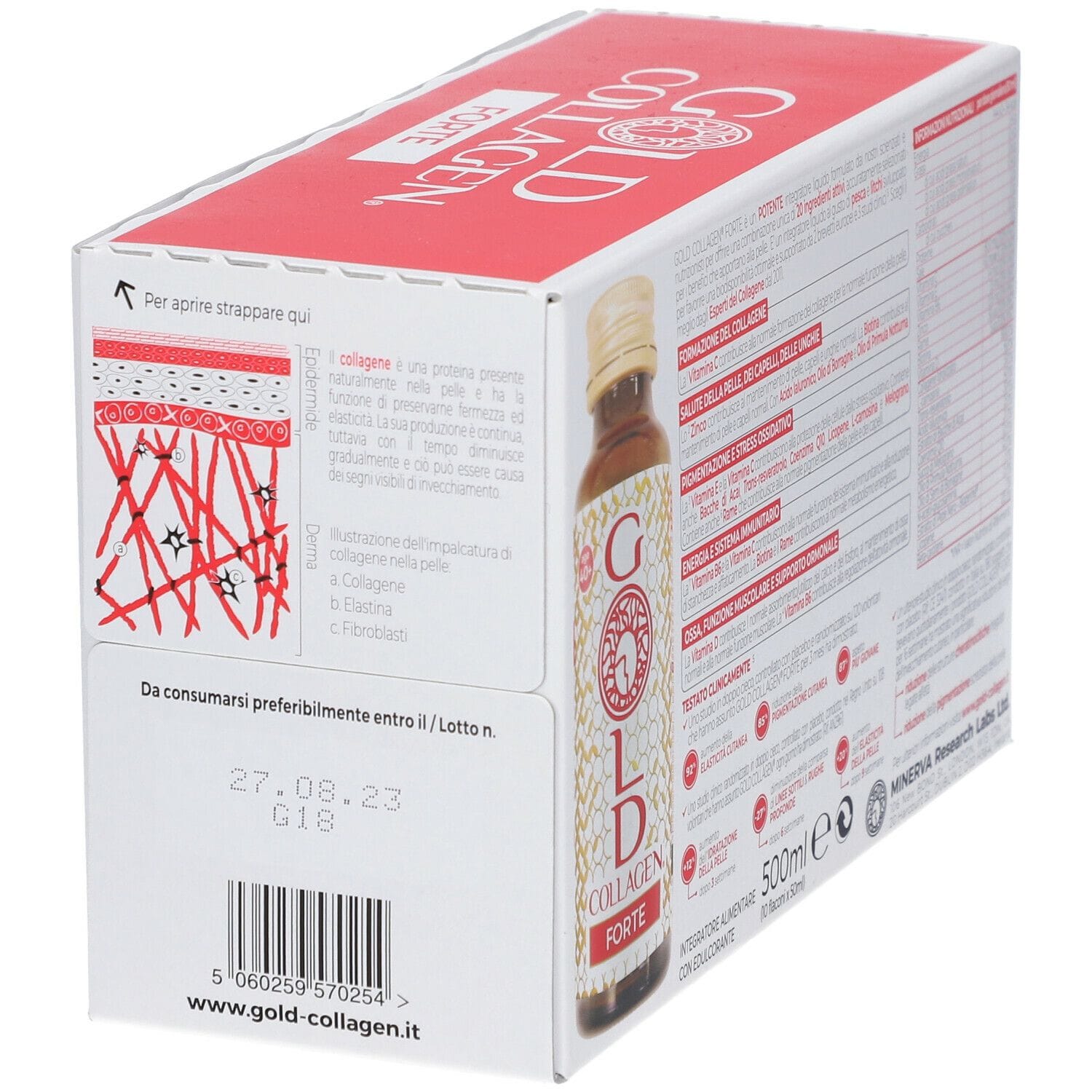 GOLD COLLAGEN FORTE 10 FLACONI