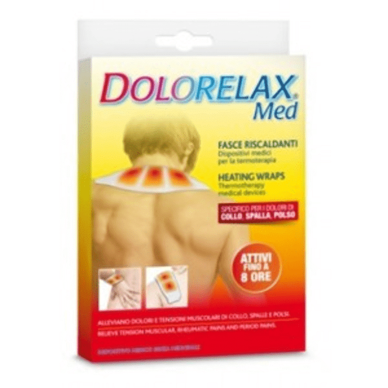 Dolorelax Fascia Riscaldante Sagomata 2 Pezzi