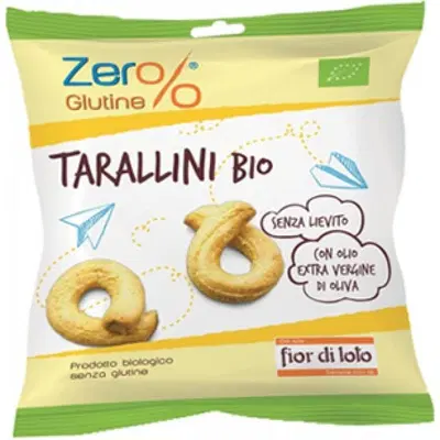 TARALLINI SENZA GLUTINE BIO MONOPORZIONE 30 G TARALLINI SENZA GLUTINE BIO MONOPORZIONE 30 G