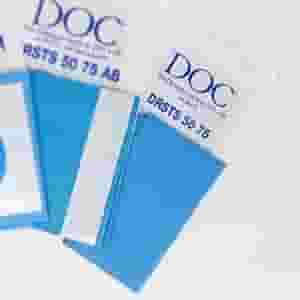 TELINO CHIRURGICO IMPERMEABILE IN ACCOPPIATO TESSUTO NON TESSUTO + POLIETILENE 75 X 90 FORO 6 X 9 60 PEZZI