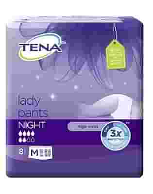 MUTANDINA ASSORBENTE TENA LADY PANTS NIGHT MEDIUM 8 PEZZI