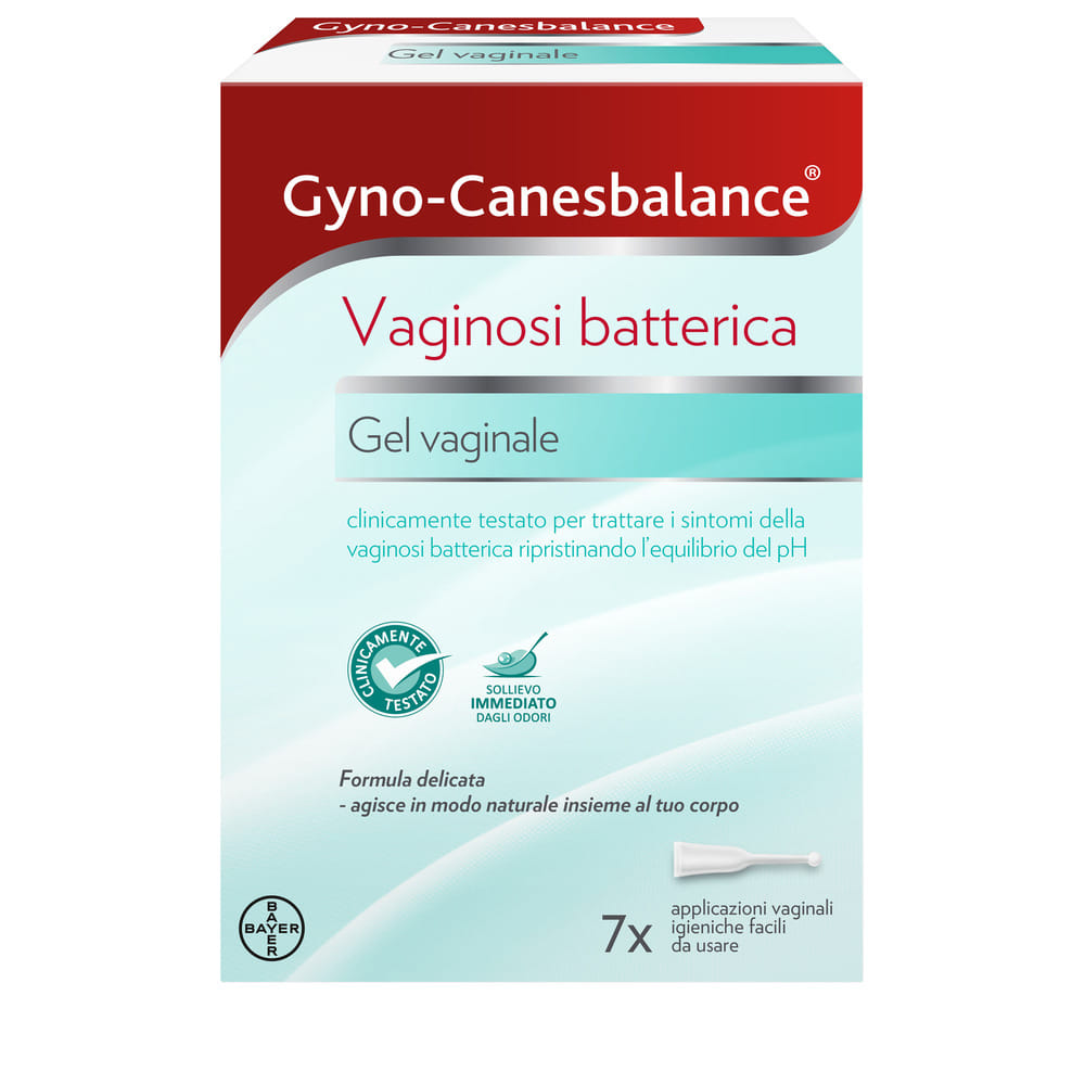 GYNOCANESBALANCE GEL VAGINALE 7 FLACONCINI MONOUSO 5 ML