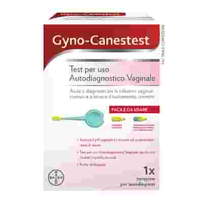 Gyno-CanesTest Autotest Vaginale Diagnosi Infezioni Vaginali, Candida, Vaginosi Batterica, 1 Tampone