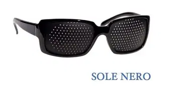 OCCHIALE PREMONTATO GOODLOOK CON FORI STENOPEICI MODELLO SOLE OCCHIALE PREMONTATO GOODLOOK CON FORI STENOPEICI MODELLO SOLE