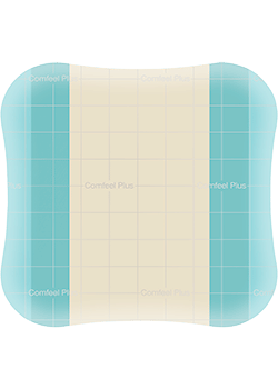 Medicazione Speciale Attiva Con Idrocolloide Con Bordi Smussati Comfeel Plus Sacro 17 X17 Cm 5 Pezzi