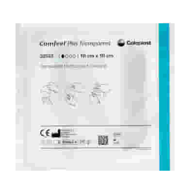 MEDICAZIONE SPECIALE ATTIVA TRASPARENTE CON IDROCOLLOIDE COMFEEL PLUS 10X10 CM 10 PEZZI