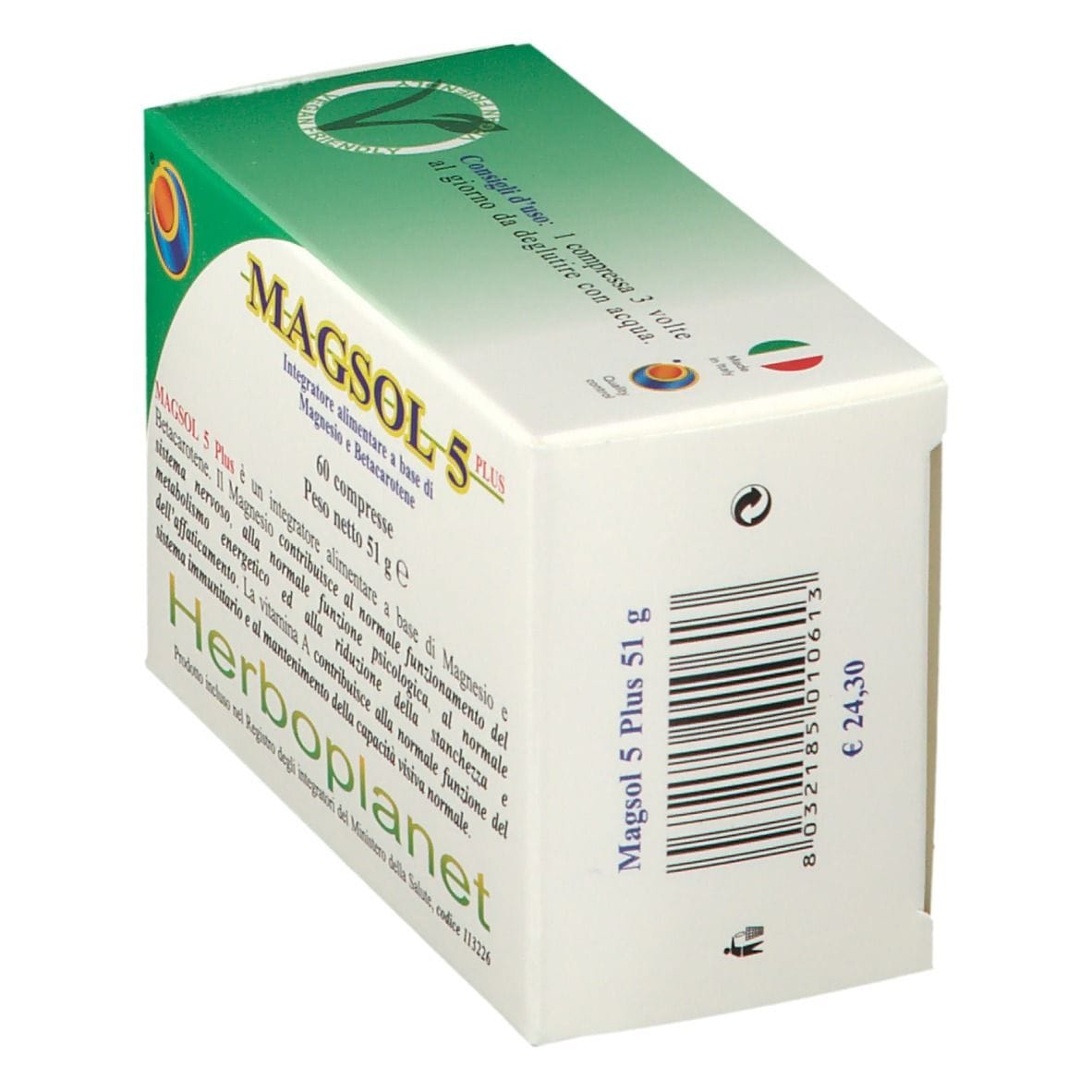 MAGSOL 5 PLUS 60 COMPRESSE