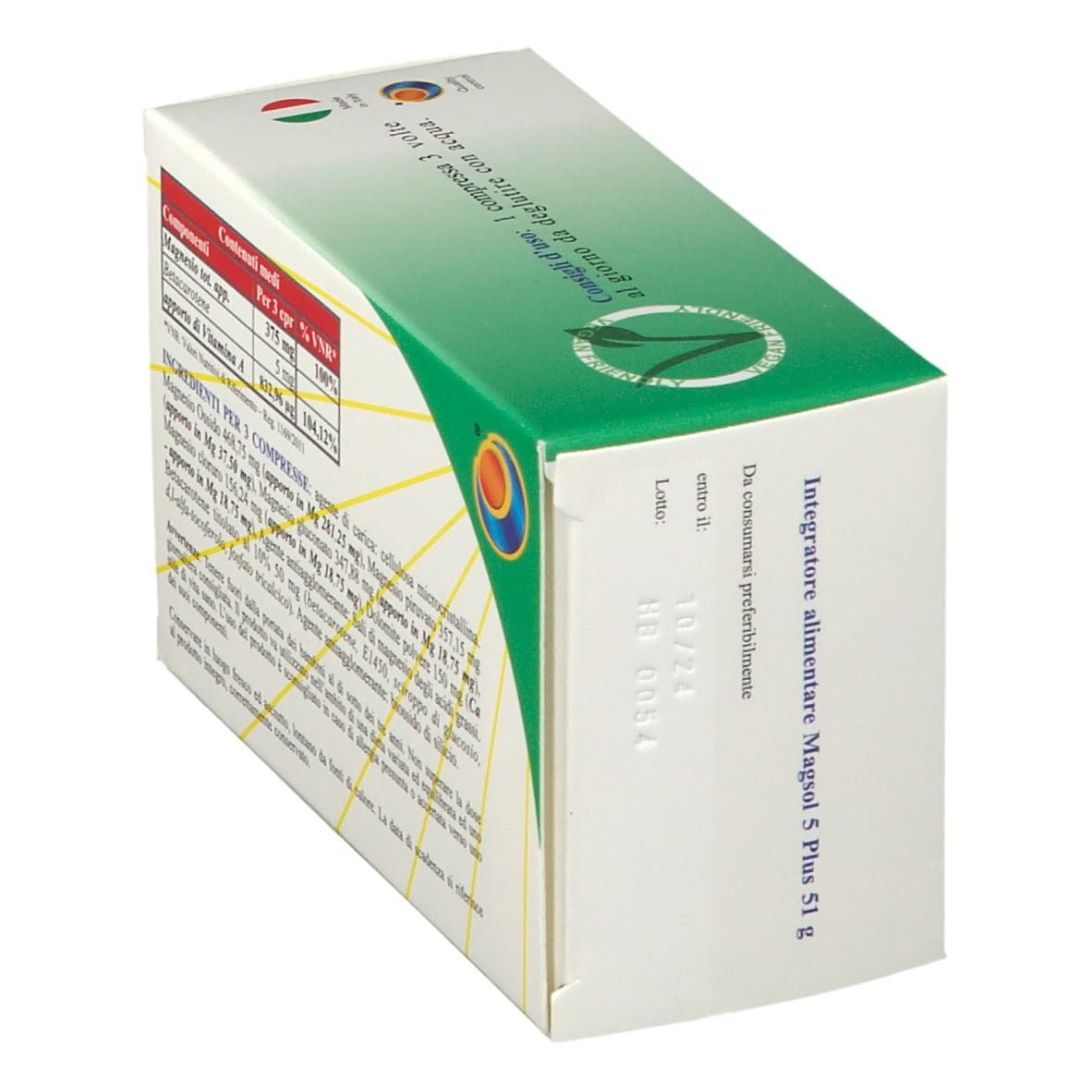 MAGSOL 5 PLUS 60 COMPRESSE