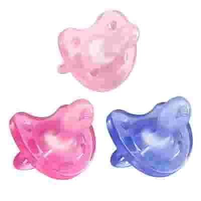 CHICCO GOMMOTTO IN SILICONE GIRL 6-16 MESI 2 PEZZI