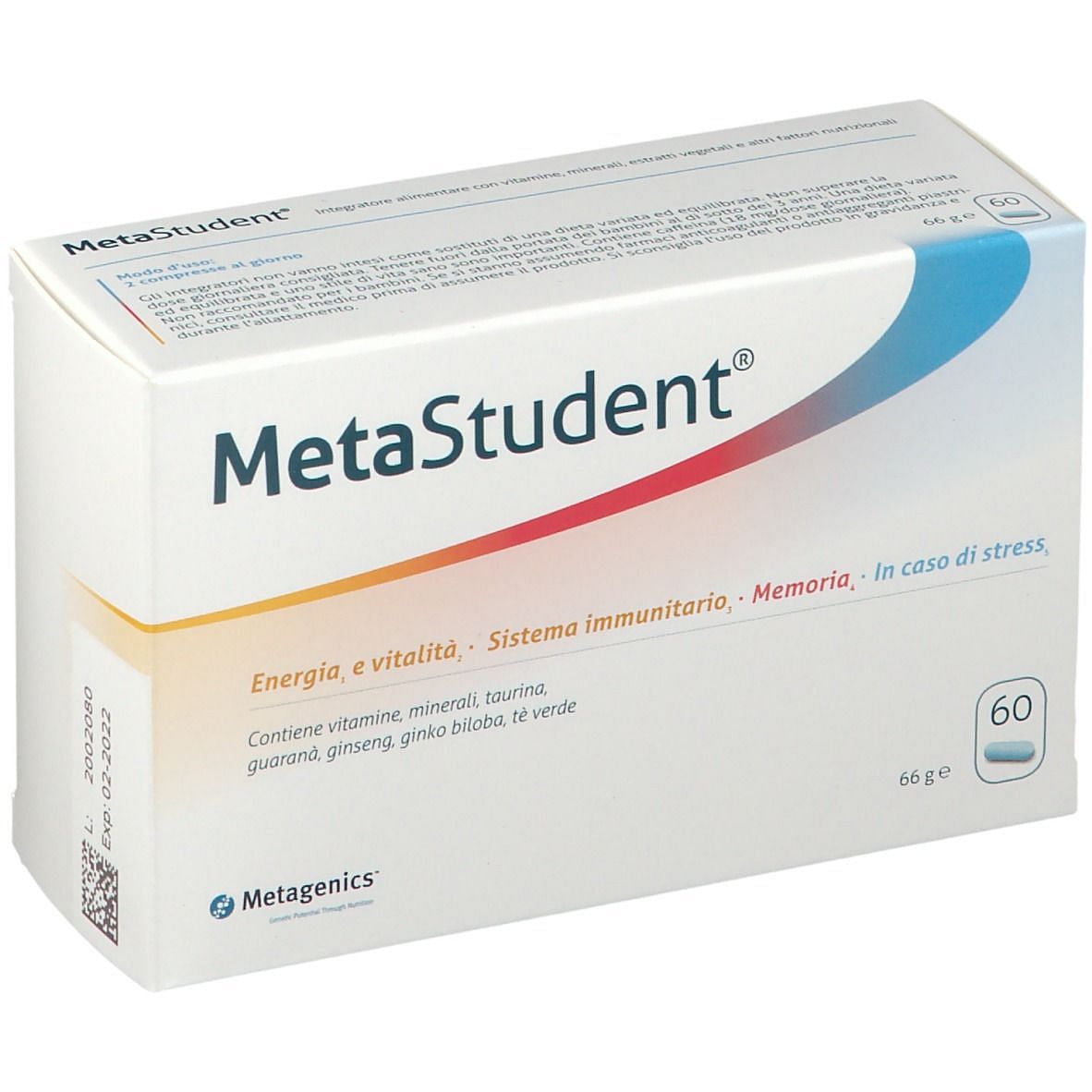 Metastudent 60 Compresse