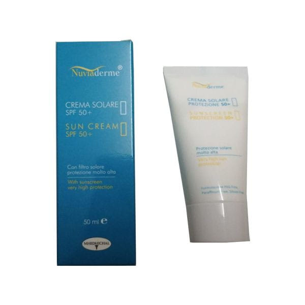 NUVIADERME CREMA SOLARE PROTEZIONE 50+ 50 ML