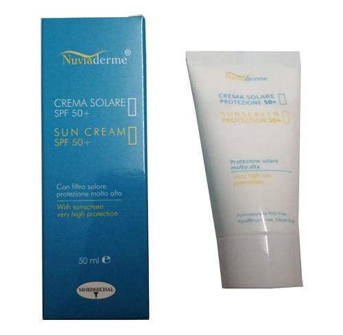 Nuviaderme Crema Solare Protezione 50+ 50 Ml