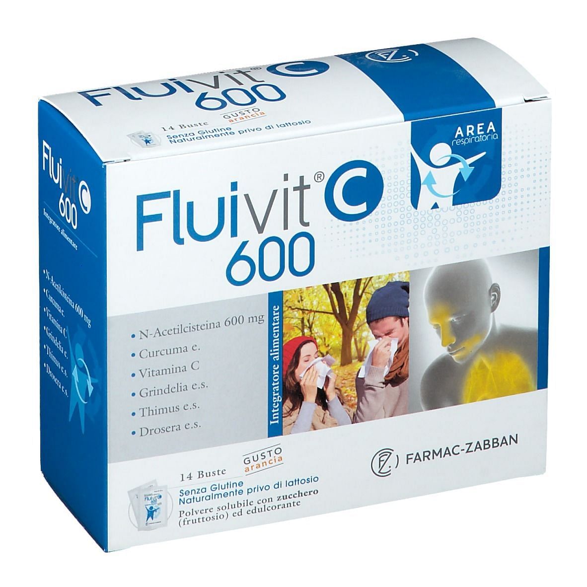 Fluivit C 600 14 Bustine