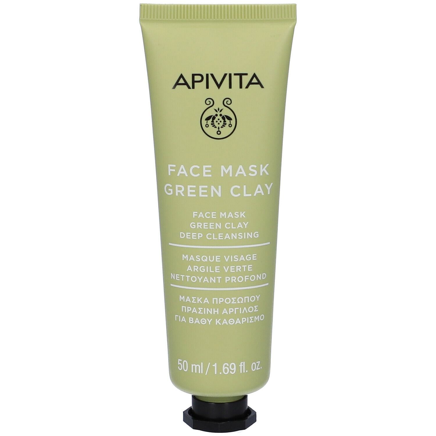 Apivita Face Mask Green Clay 50 Ml