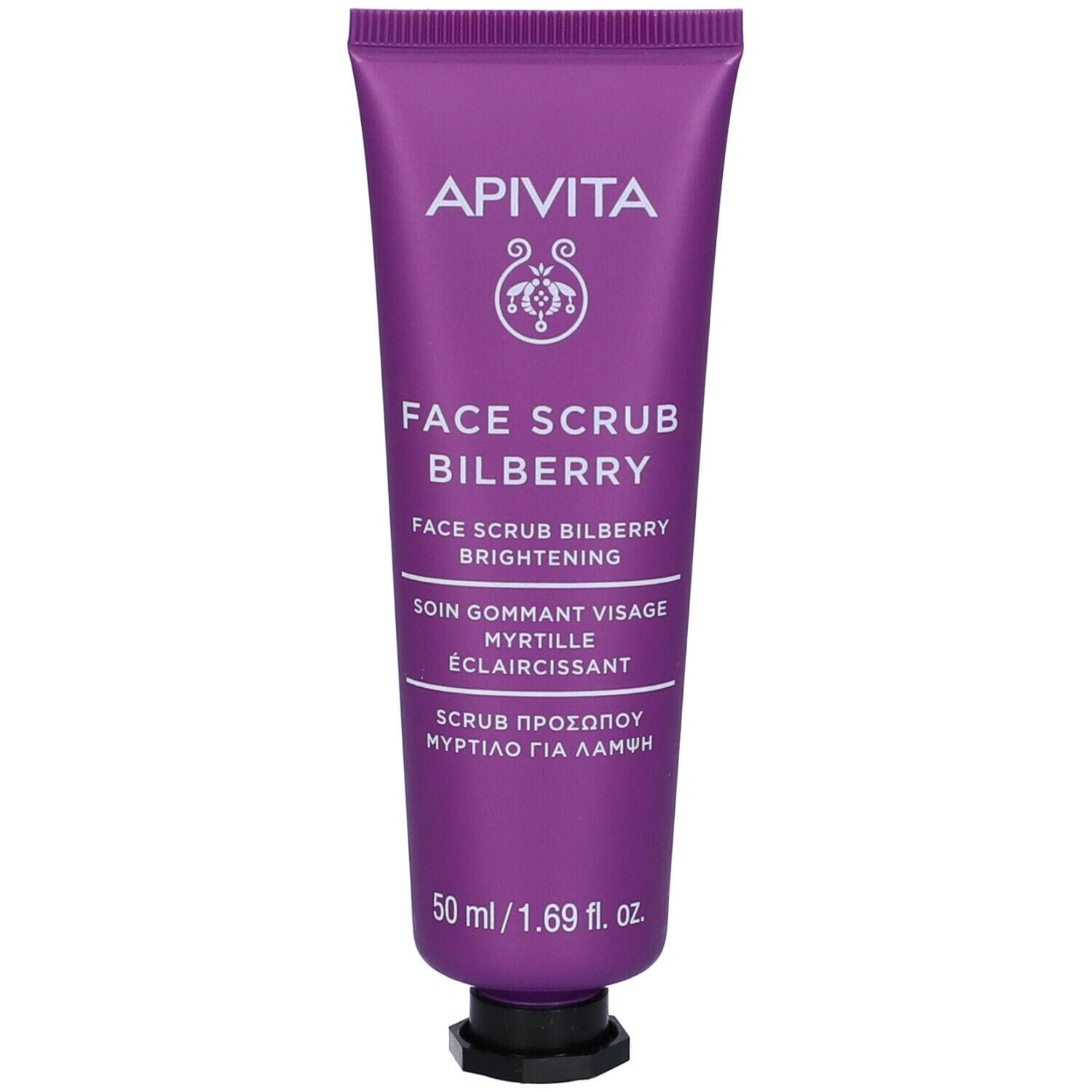 Apivita Brightening Face Scrub With Bilberry 50ml-image