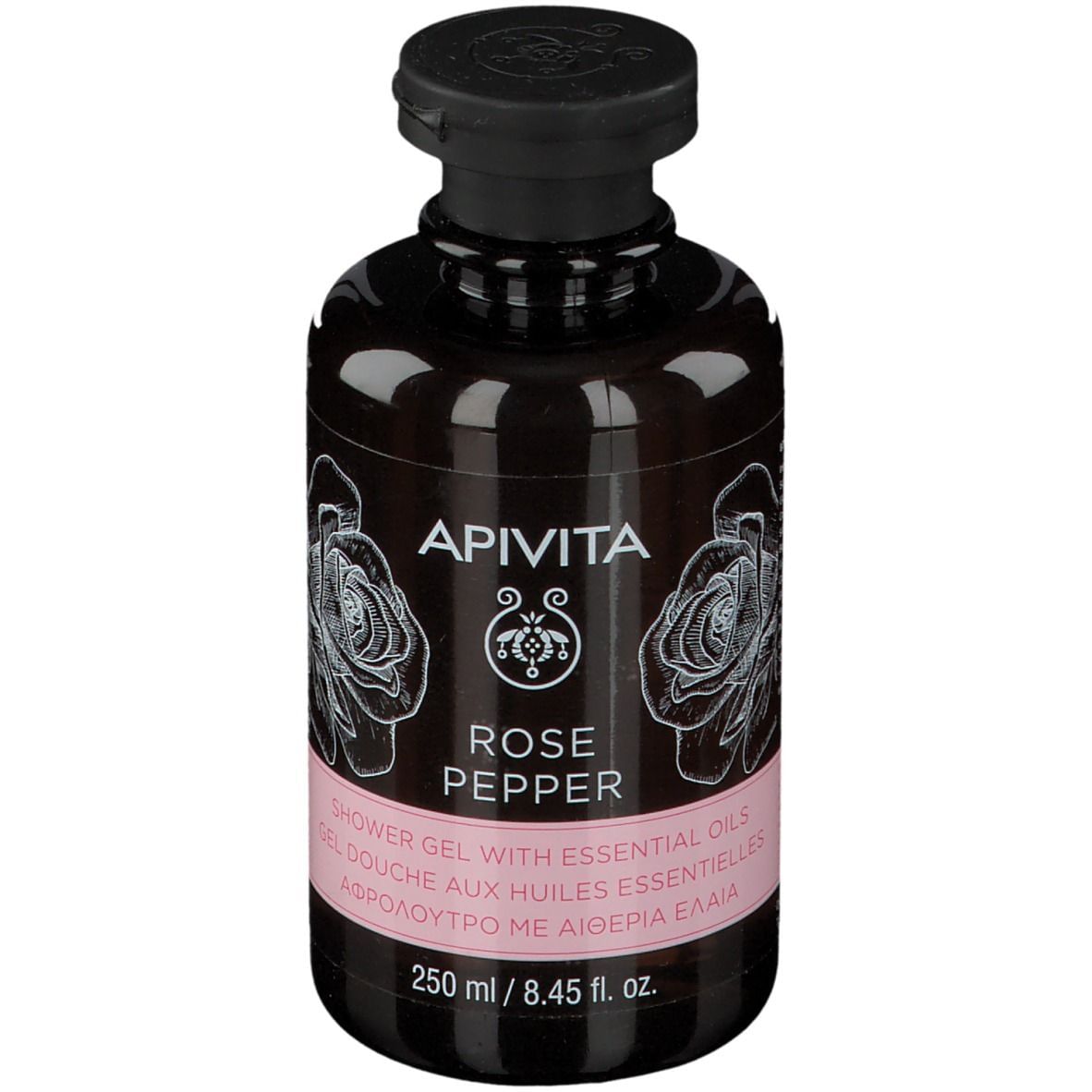 Apivita Rose Pepper Shower Gel 300 Ml-image