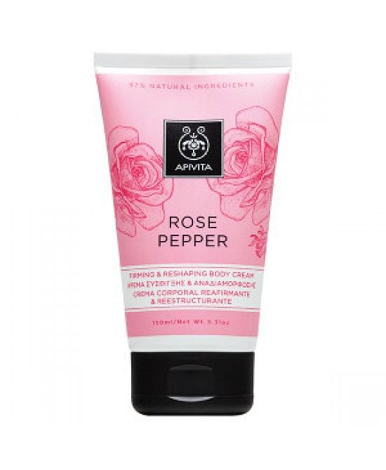 Apivita Rose Pepper Body Cream 150 Ml