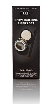 Brow Building Fiber Set Dark Brown Castano Scuro