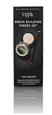 BROW BUILDING FIBER SET DARK BROWN CASTANO SCURO