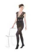 KAMILA COLLANT MICRO FIBRA MICROLADY 140 DENARI NERO 2