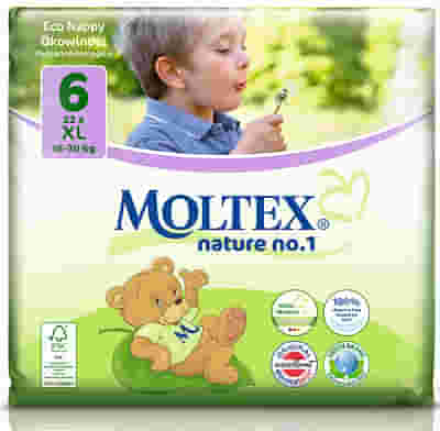 PANNOLINO MOLTEX NATURE XL 22 PEZZI