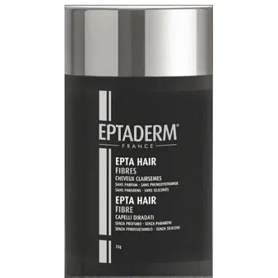 EPTA HAIR FIBRE DARK GREY - GRIGIO SCURO 25 G EPTA HAIR FIBRE DARK GREY - GRIGIO SCURO 25 G