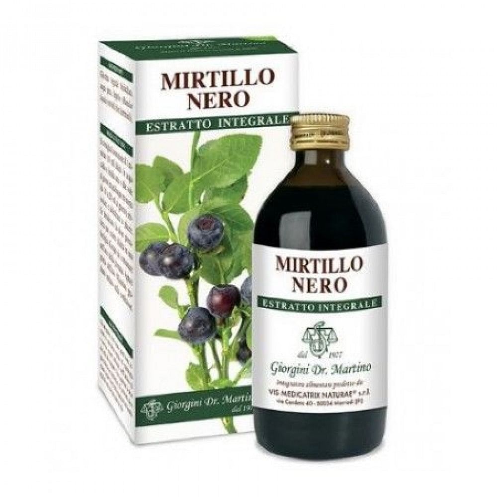 Mirtillo Nero Estratto Integrale 200 Ml