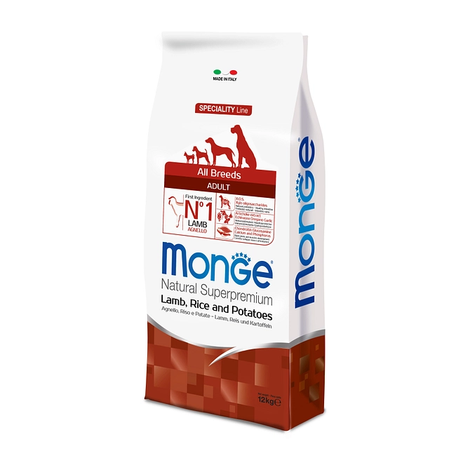 Monge All Breeds Adult Agnello Riso & Patate 2500 G