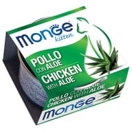 MONGE FRUITS POLLO CON ALOE 80 G