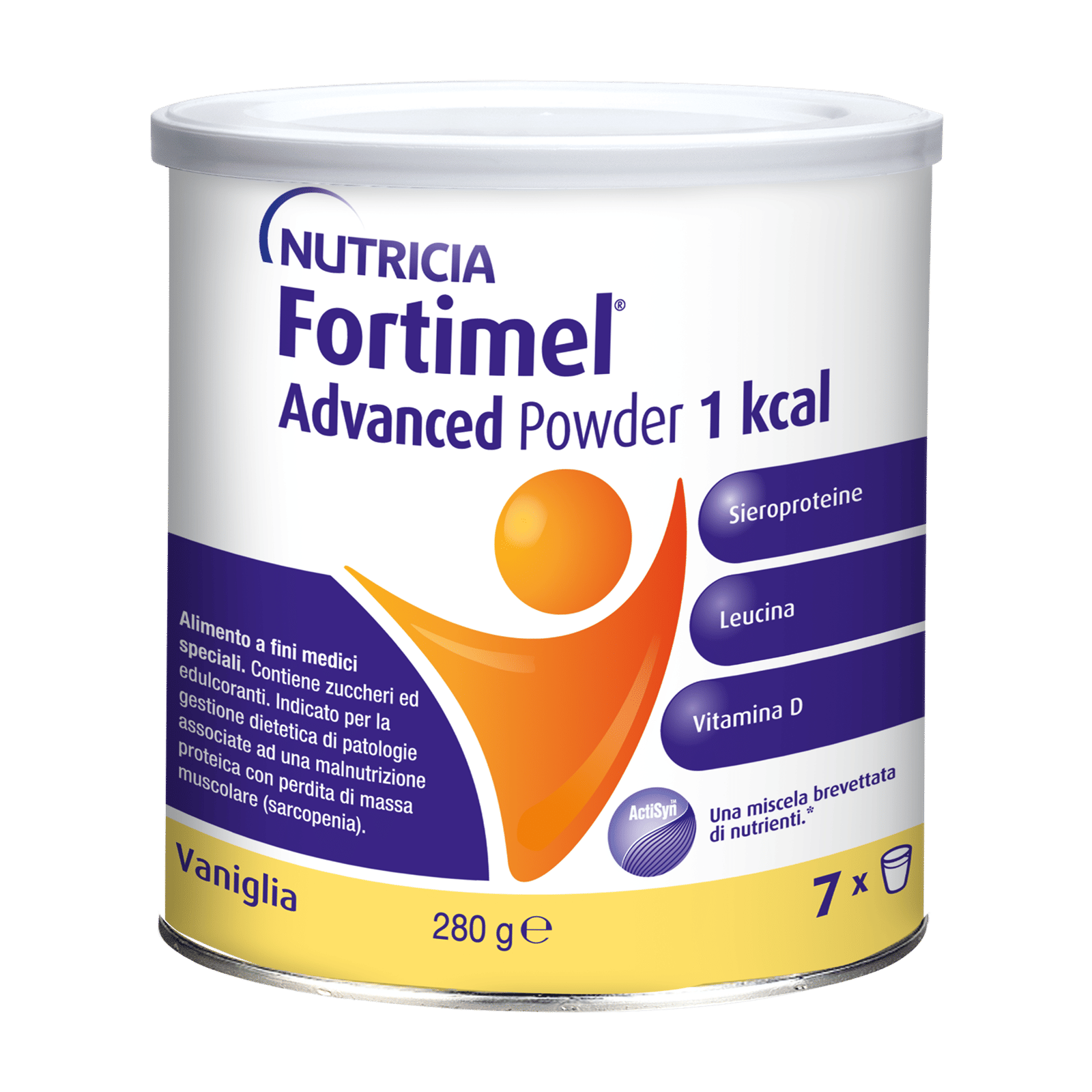 NUTRICIA FORTIMEL ADVANCED POWDER 1 KCAL VANIGLIA 280 G