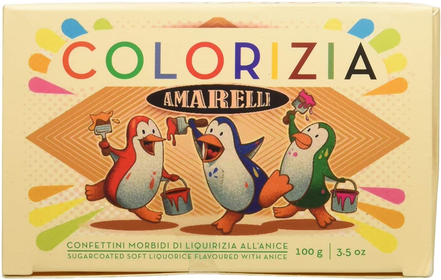 AMARELLI COLORIZIA CONFETTINI MORBIDI DI LIQUIRIZIA ALL'ANICE 100 G