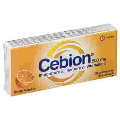 CEBION MASTICABILE ARANCIA VITAMINA C 500 MG 20 COMPRESSE
