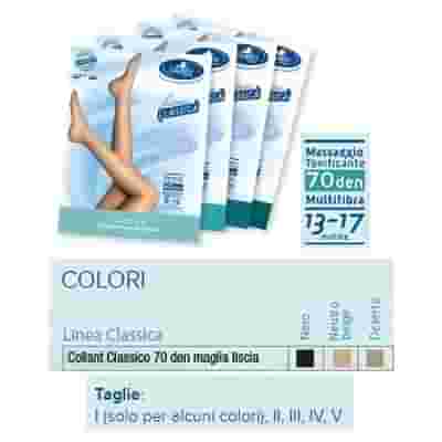 SAUBER COLLANT 70 DENARI MAGLIA LISCIA DESERTO 2 LINEA CLASSICA