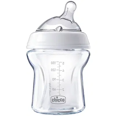 CHICCO BIBERON NATURALFEELING VETRO 0M+ 150 ML CHICCO BIBERON NATURALFEELING VETRO 0M+ 150 ML