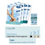 SAUBER COLLANT 140 DENARI MAGLIA LISCIA NEUTRO BEIGE 5 LINEA CLASSICA